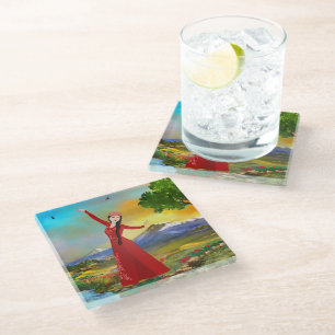 Dessous-de-verre En Verre Ararat Dancer Dessous de verre en verre
