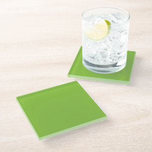 Dessous-de-verre En Verre Arrière-plan vert citron plat – Texture scolaire
