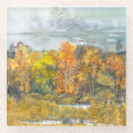 Dessous-de-verre En Verre automne 300