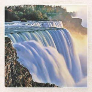 Dessous-de-verre En Verre Belles chutes du Niagara