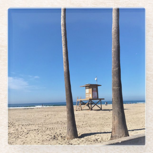 Dessous-de-verre En Verre Blackies, Newport Beach, Californie (Devant)