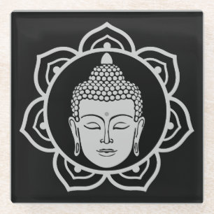 Dessous-de-verre En Verre Bouddha Maison et Vie