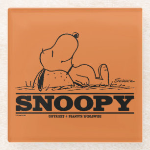 Dessous-de-verre En Verre cacahuètes   Snoopy Reest Break