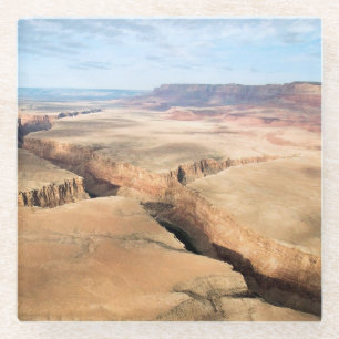 Dessous-de-verre En Verre Canyon dans le canyon