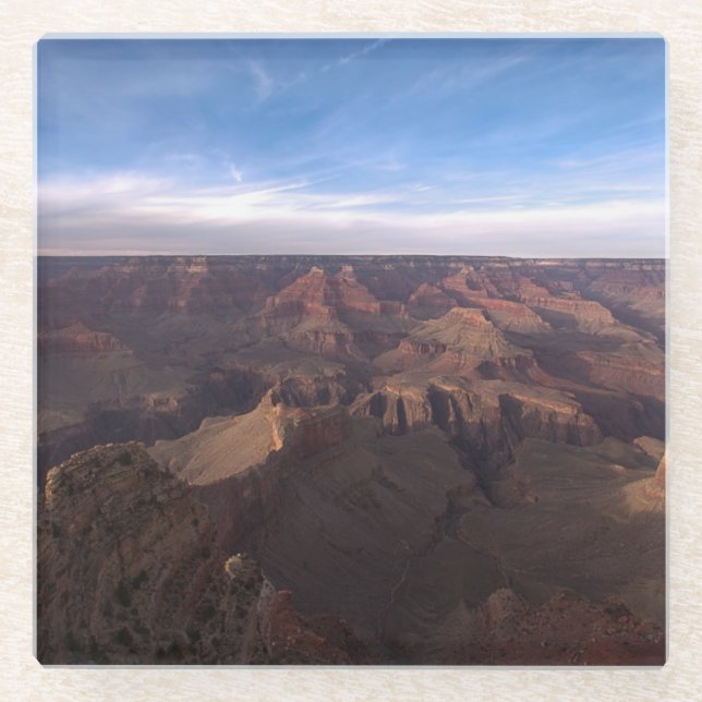 Dessous-de-verre En Verre Canyon grand (Devant)