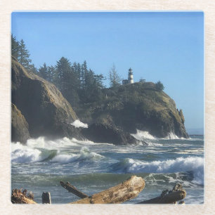 Dessous-de-verre En Verre Cape Disappointment Lighthouse