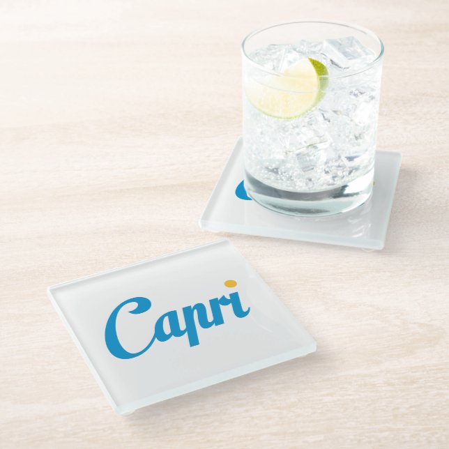 Dessous-de-verre En Verre CAPRI Italie (Incliné)