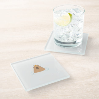 Dessous-de-verre En Verre Capybara
