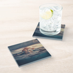 Dessous-de-verre En Verre Cat Nap Dream ou cauchemar