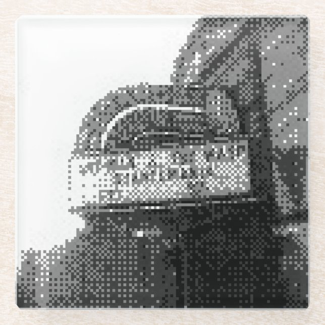 Dessous-de-verre En Verre cinéma marquee (Devant)