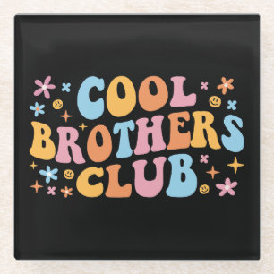 Dessous-de-verre En Verre Club des Frères Cool III