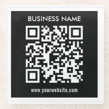 Code QR modifiable (généré instantanément) | Noir