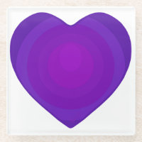 Cœur violet