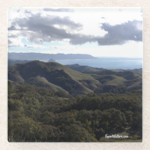 Dessous-de-verre En Verre Collines de Cambria