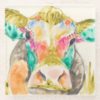 Conception colorée de la vache