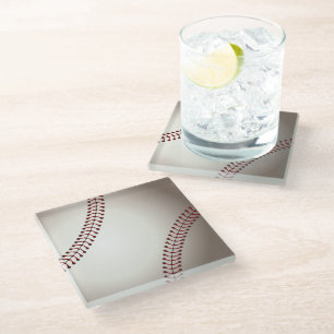 Dessous-de-verre En Verre Conception d'une base ou d'une balle molle