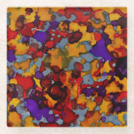 Dessous-de-verre En Verre Confetti Nightmare