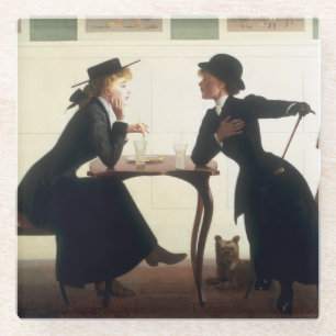 Dessous-de-verre En Verre Configurez par Harry Watrous Poster