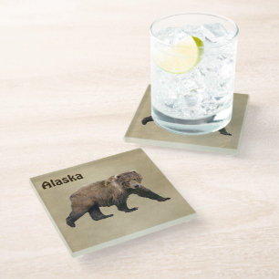 Dessous-de-verre En Verre Cook bear