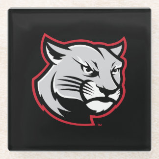 Dessous-de-verre En Verre Cougars de SIUE