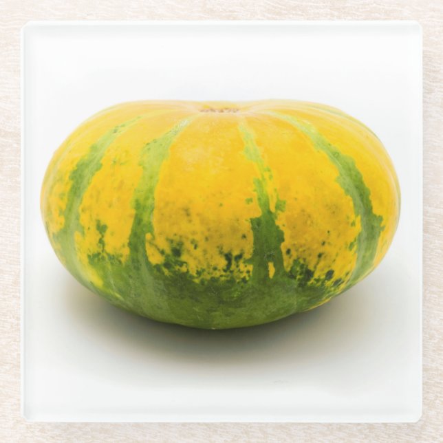 Dessous-de-verre En Verre Cushaw squash (Devant)