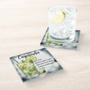 Dessous-de-verre En Verre Cute Caipirinha Cocktail Recette