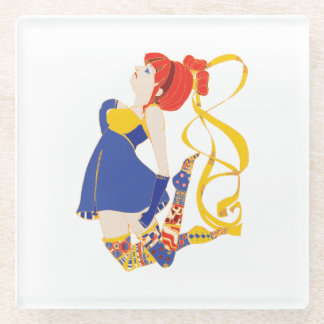 Dessous-de-verre En Verre Danseuse céleste 