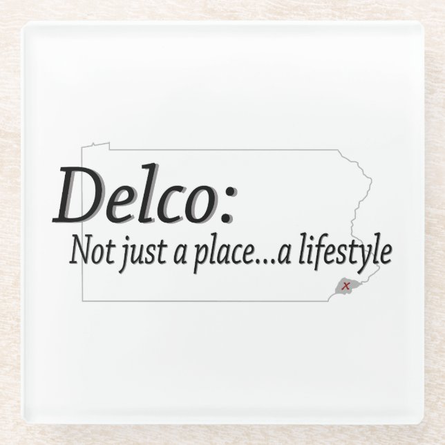 Dessous-de-verre En Verre Delco Lifestyle (Devant)