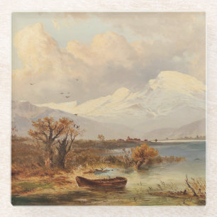Dessous-de-verre En Verre Der Haider See - Emil Barbarini