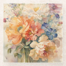 dessous de plat fleurs