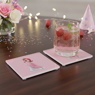 Dessous-de-verre En Verre Dessous de verre Ariel