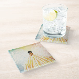 Dessous-de-verre En Verre Dessous de verre en verre Angel Bright