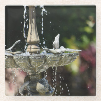 Dessous-de-verre En Verre Dessous de verre en verre de la fontaine d'eau