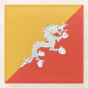 Dessous-de-verre En Verre Dessous de verre en verre du drapeau patriotique d