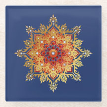 Dessous de verre Gold Flake