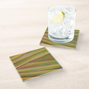 Dessous-de-verre En Verre Dessous de verre Palm Tree