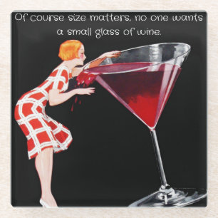 Dessous-de-verre En Verre Dessous de verre Verre Vin