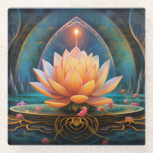 Dessous-de-verre En Verre Dessous de verre zen
