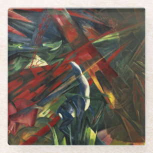 Dessous-de-verre En Verre Destin des animaux, 1913