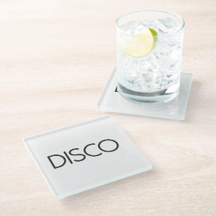Dessous-de-verre En Verre DISCO Dancing