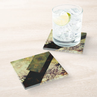 Dessous-de-verre En Verre dragon noir