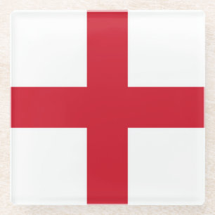 Dessous-de-verre En Verre Drapeau d'Angleterre