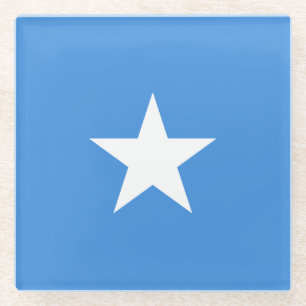 Dessous-de-verre En Verre Drapeau de la Somalie