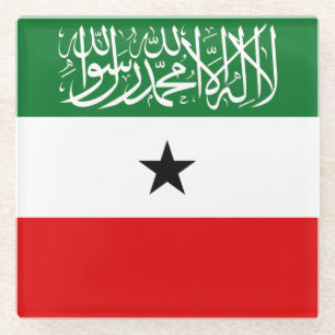 Dessous-de-verre En Verre Drapeau du Somaliland