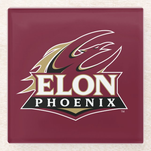 Dessous-de-verre En Verre Elon Phoenix (Devant)
