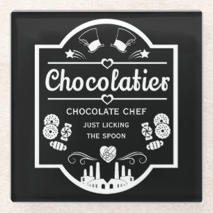 Dessous-de-verre En Verre Fabricant de chocolatier