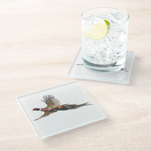 Dessous-de-verre En Verre Faisan