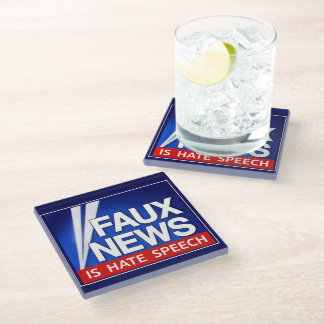Dessous-de-verre En Verre FAUX news