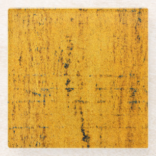 Dessous-de-verre En Verre Fer rouillé, Arrière - plan de texture métallique.