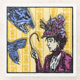Dessous-de-verre En Verre Fishhook - Pop Goth Nightmare Surreal Art